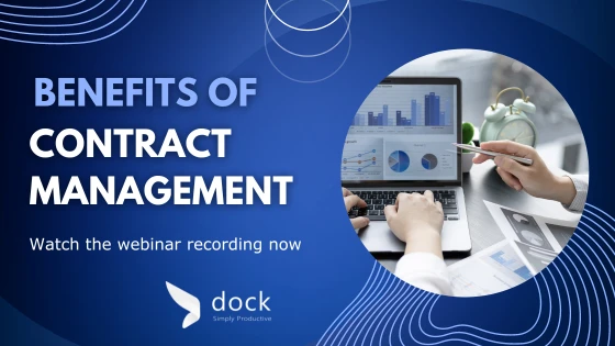 Benefits of Contract Management webinar