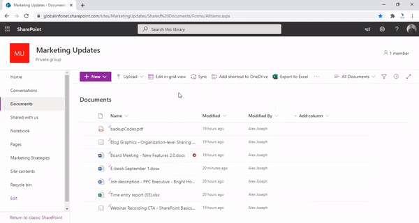 How to CheckOut a Document in SharePoint Online