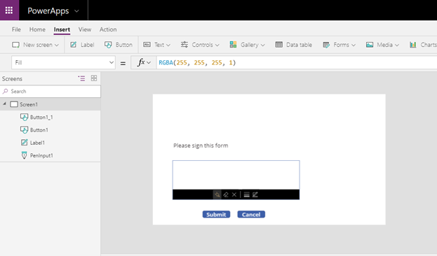 PowerApps_Canvas