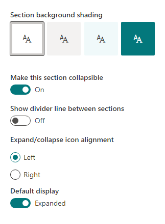 other configuration options - faq