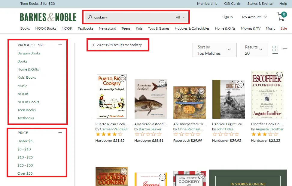 Barnes and Noble
