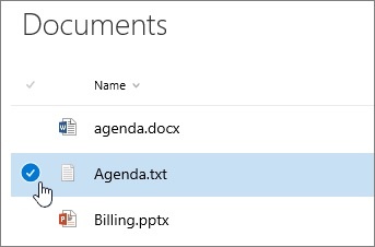 open file