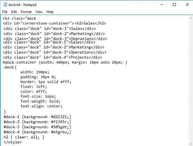 Style Code_Notepad