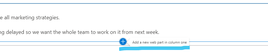 add new web part icon