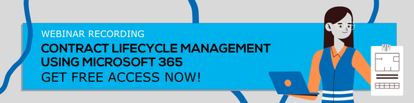 Contract Lifecycle Management Using Microsoft 365 - Free contract webinar