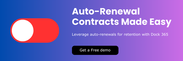 Auto-Renewal Contracts for Customer Retention