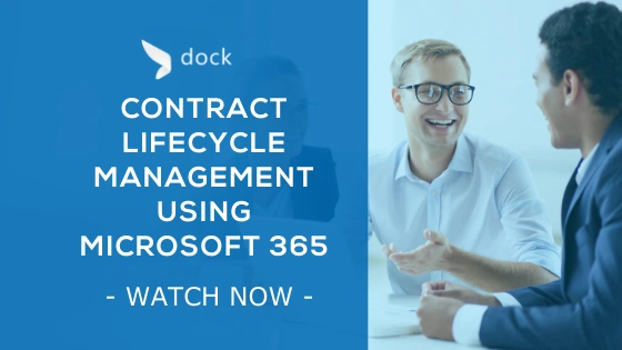 Contract Lifecycle Management Using Microsoft 365 webinar