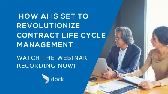How AI is Set to Revolutionize Contract Life Cycle Management webinar