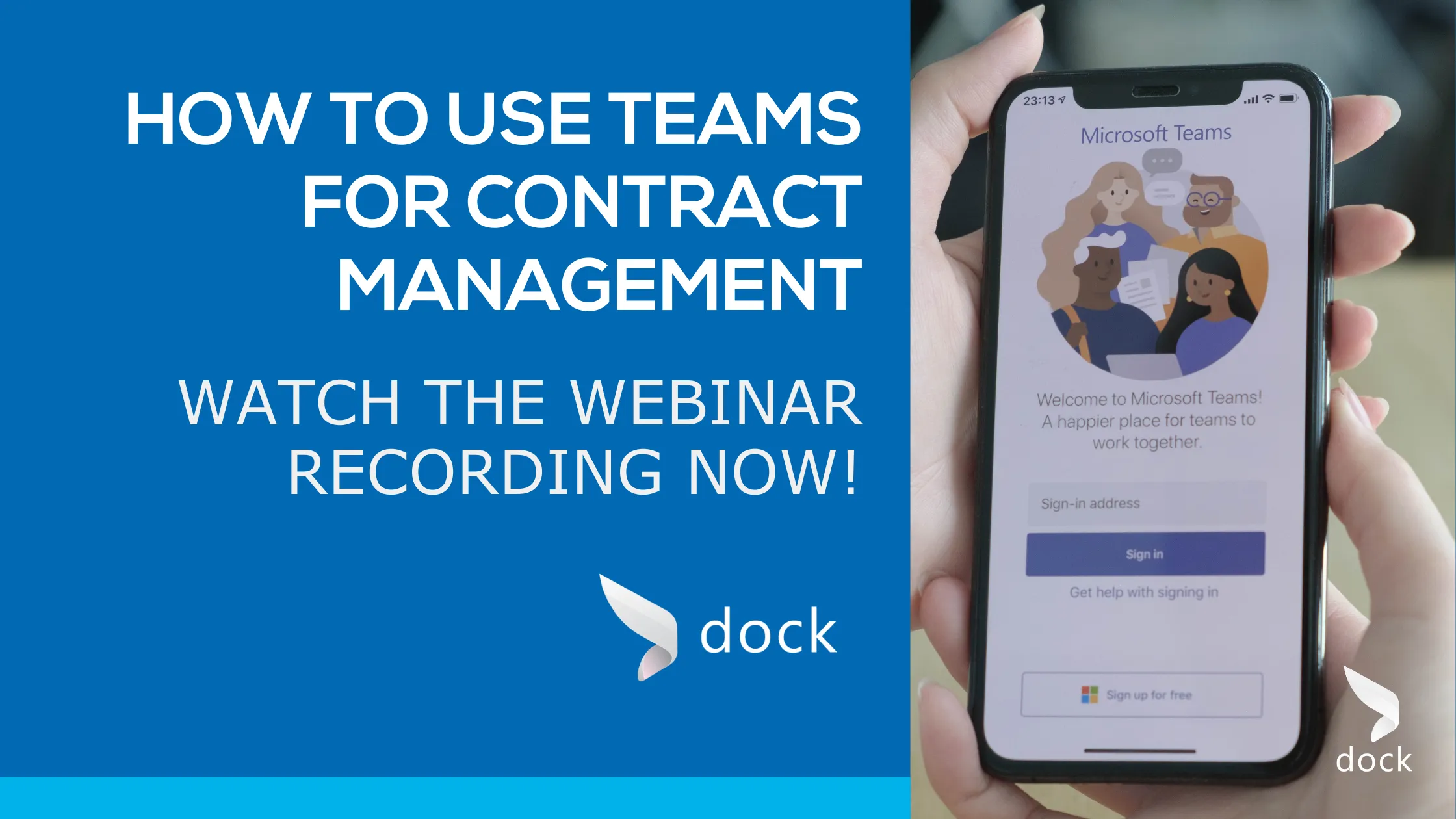 How to Use Teams for Contract Management webinar