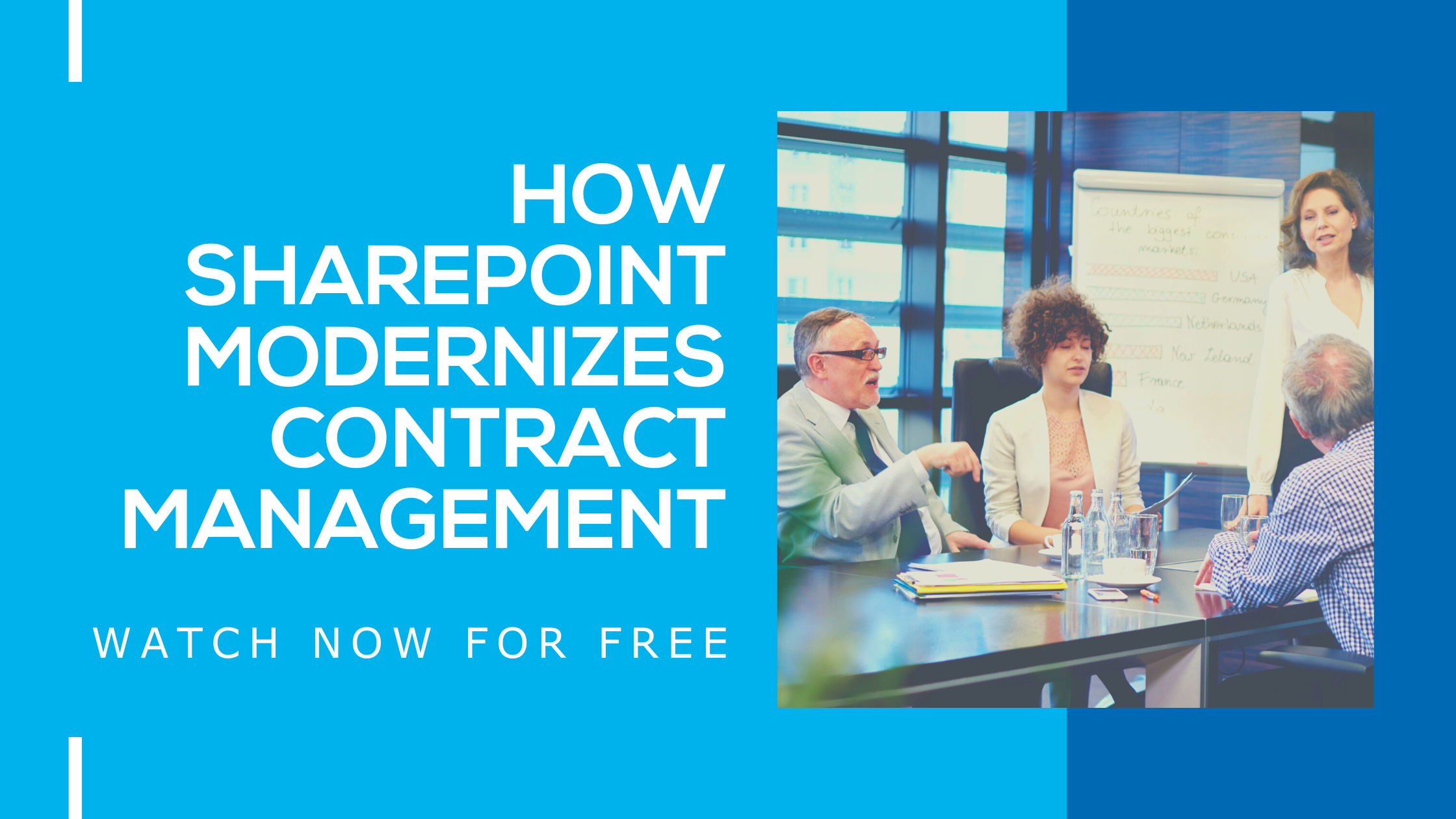 How SharePoint Modernizes Contract Management webinar