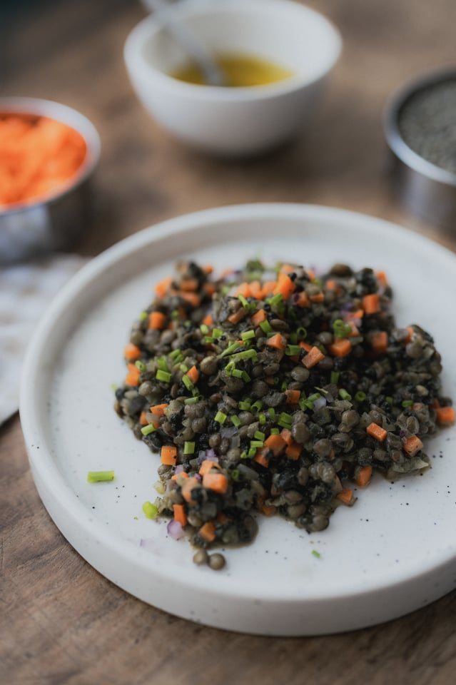 Salade de lentilles