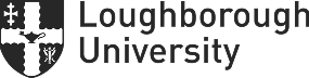 University of Loughborough logo.