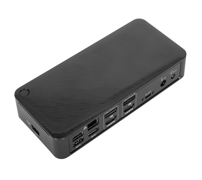 Targus Universal USB-C Dual Video 4K Docking Station with 100W Power