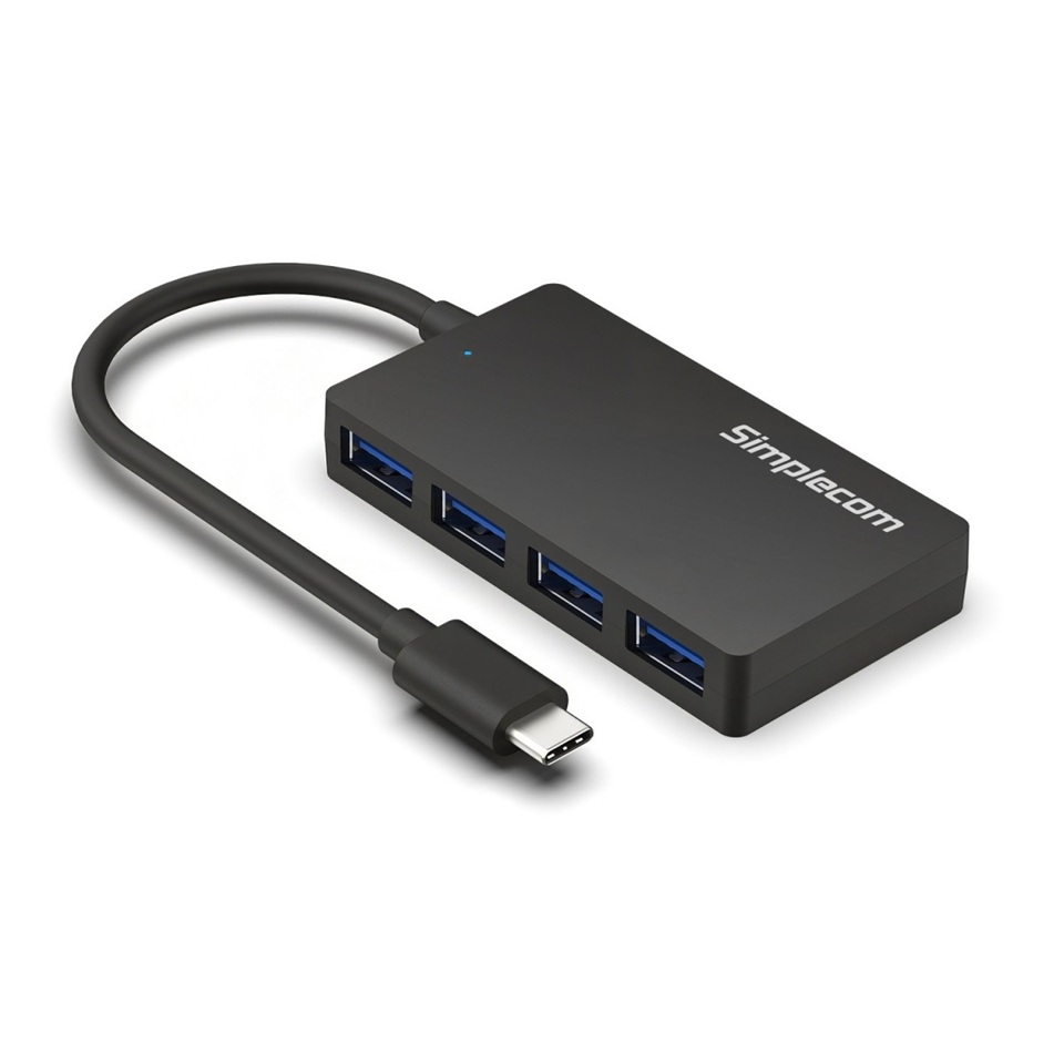 Simplecom CH350 SuperSpeed USB-C to 4xtUSB-A Hub