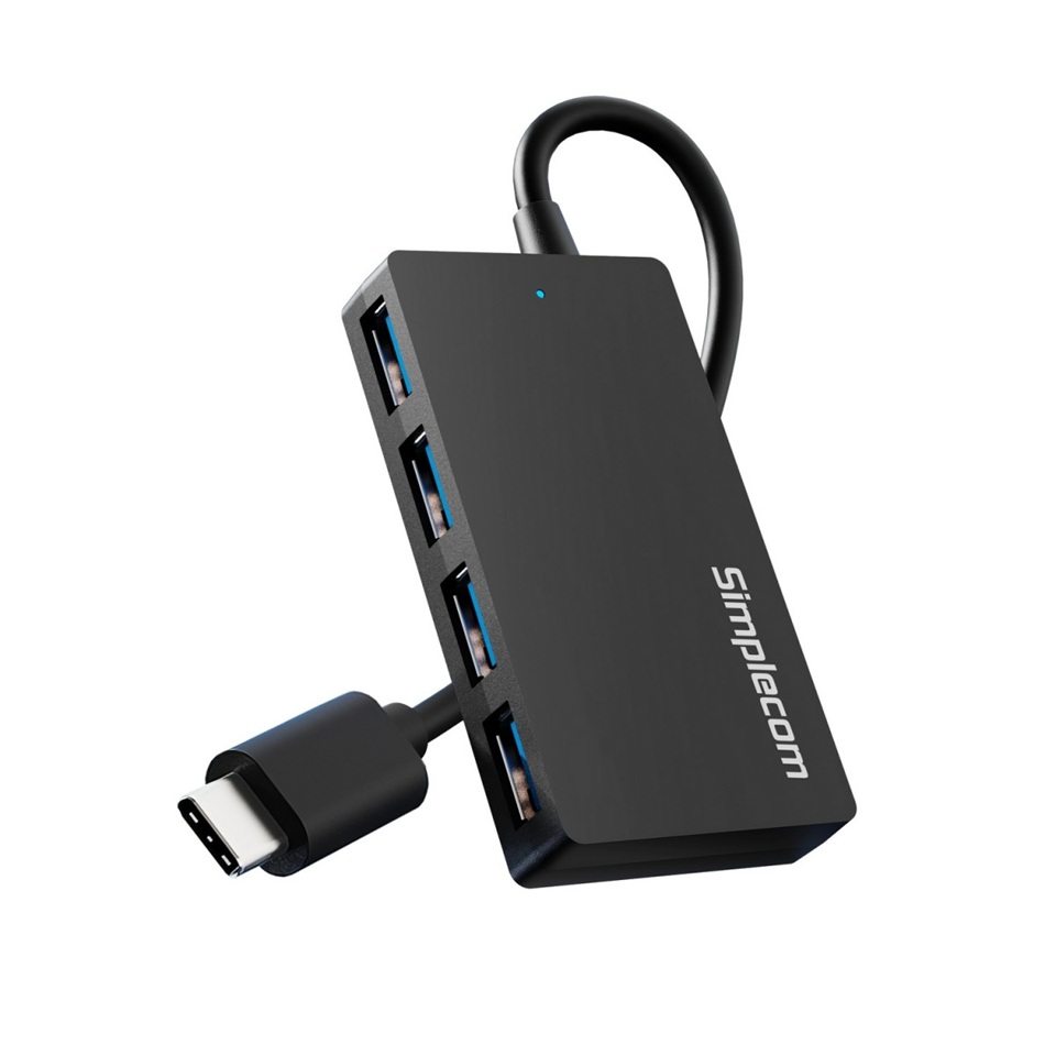 Simplecom CH352 USB-A to 4xPort SuperSpeed USB