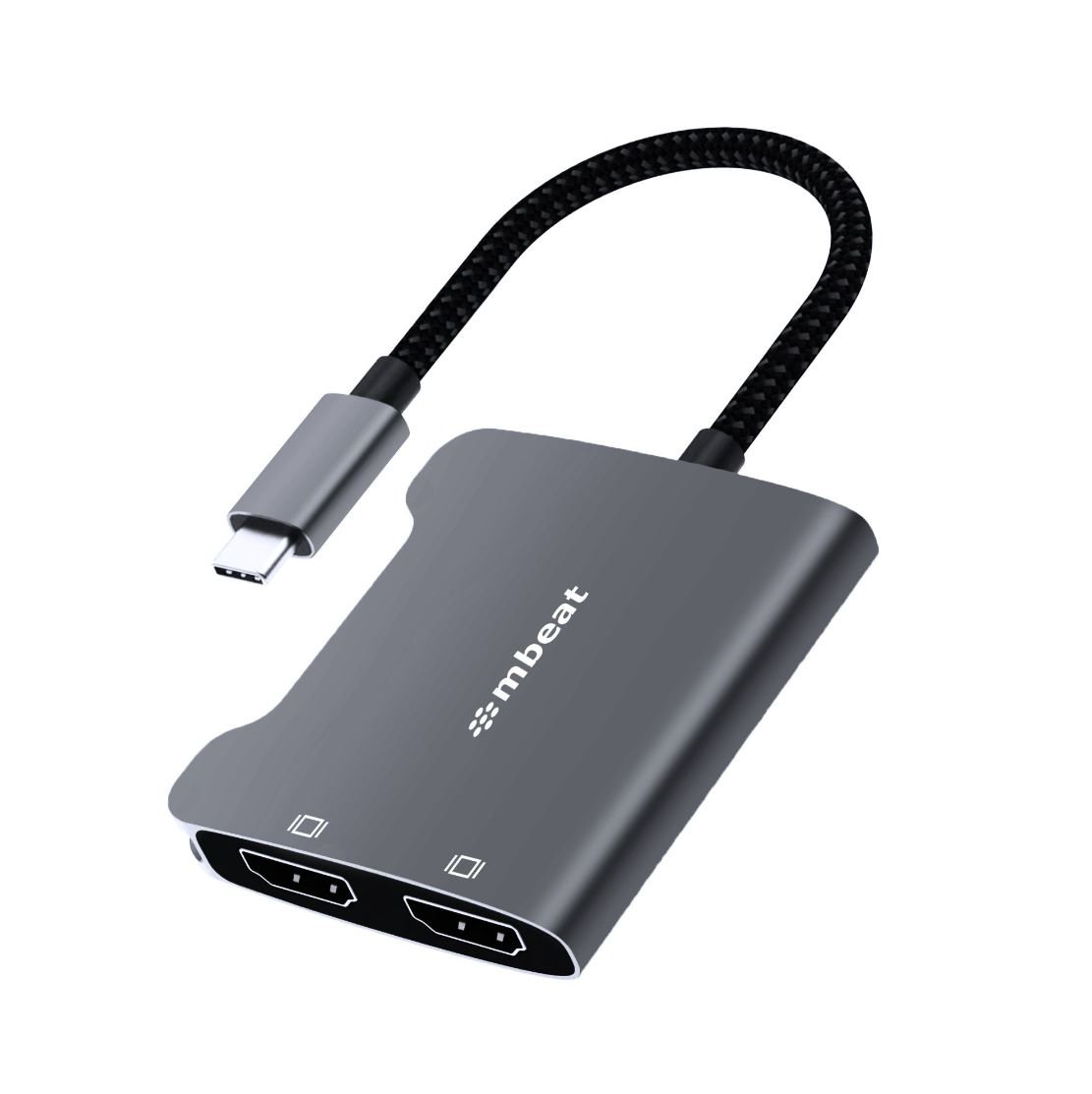 MBEAT Tough Link USB-C to Dual 4K HDMI