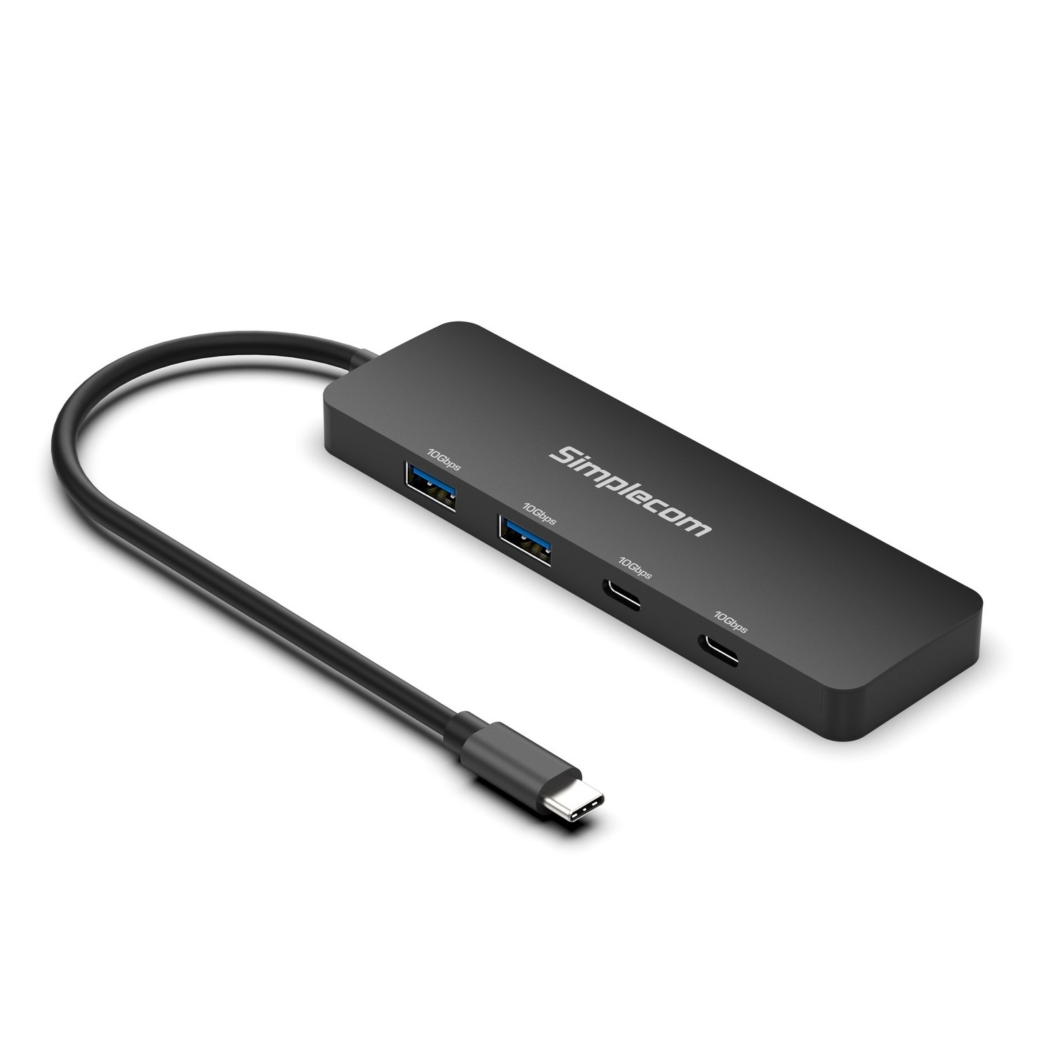 Simplecom CH392 USB 3.2 Gen2 USB-C 4-Port 10Gbps