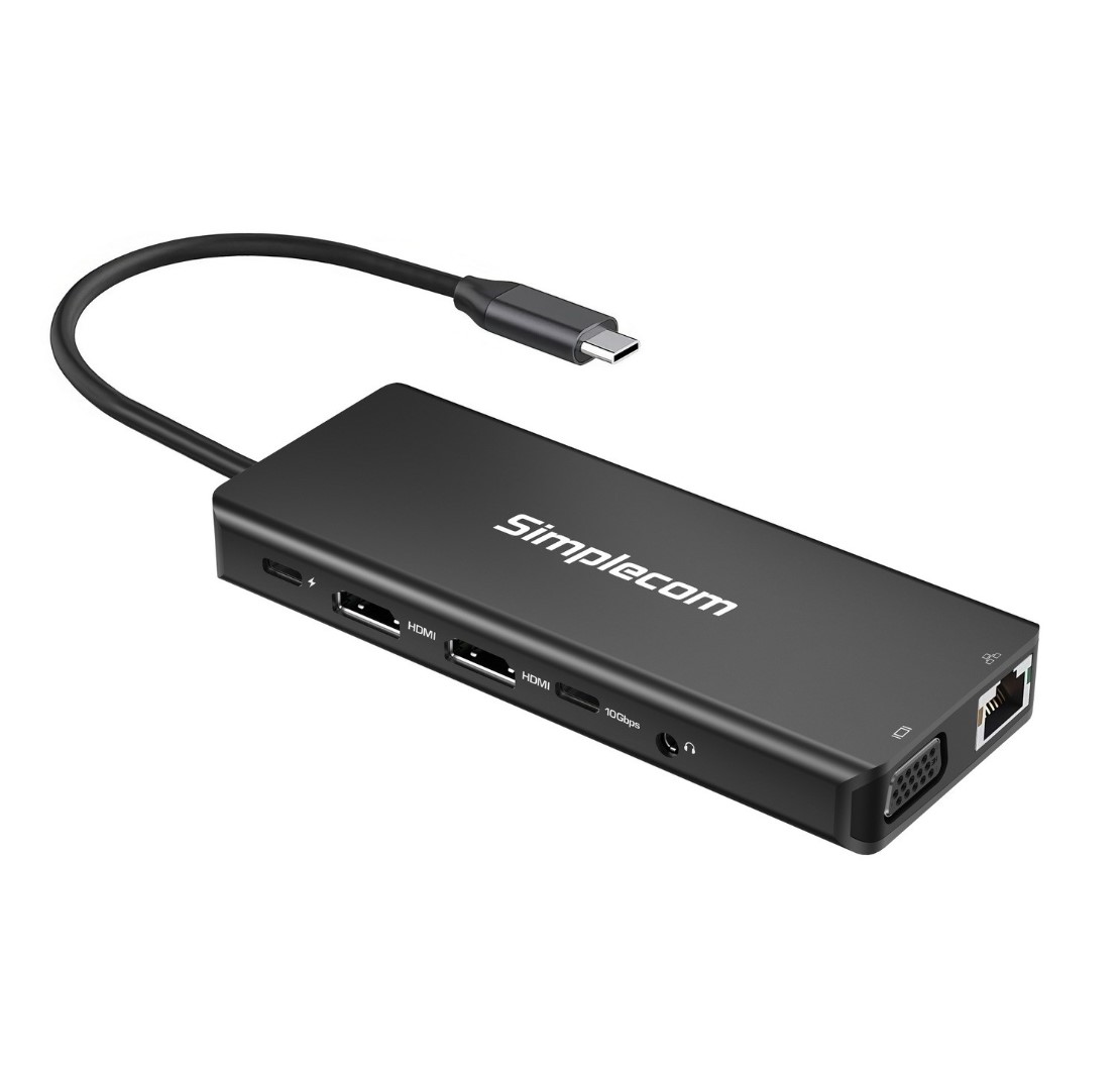 Simplecom CHN613 USB-C 13-in-1 Multiport Docking