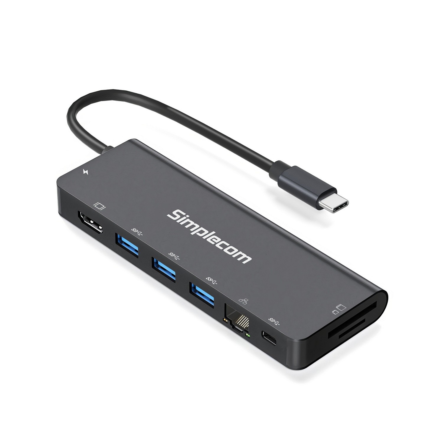 Simplecom CHT590 USB-C SuperSpeed 9-in-1