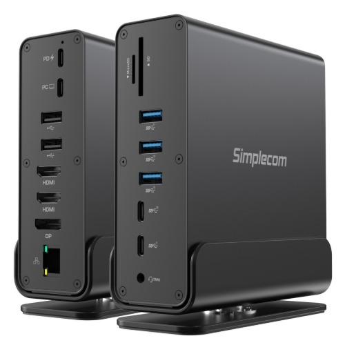 Simplecom CHT815 15-in-1 USB-C 4K Triple Display