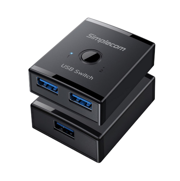 Simplecom KM125 Bi-Directional 2-Way USB 3.0
