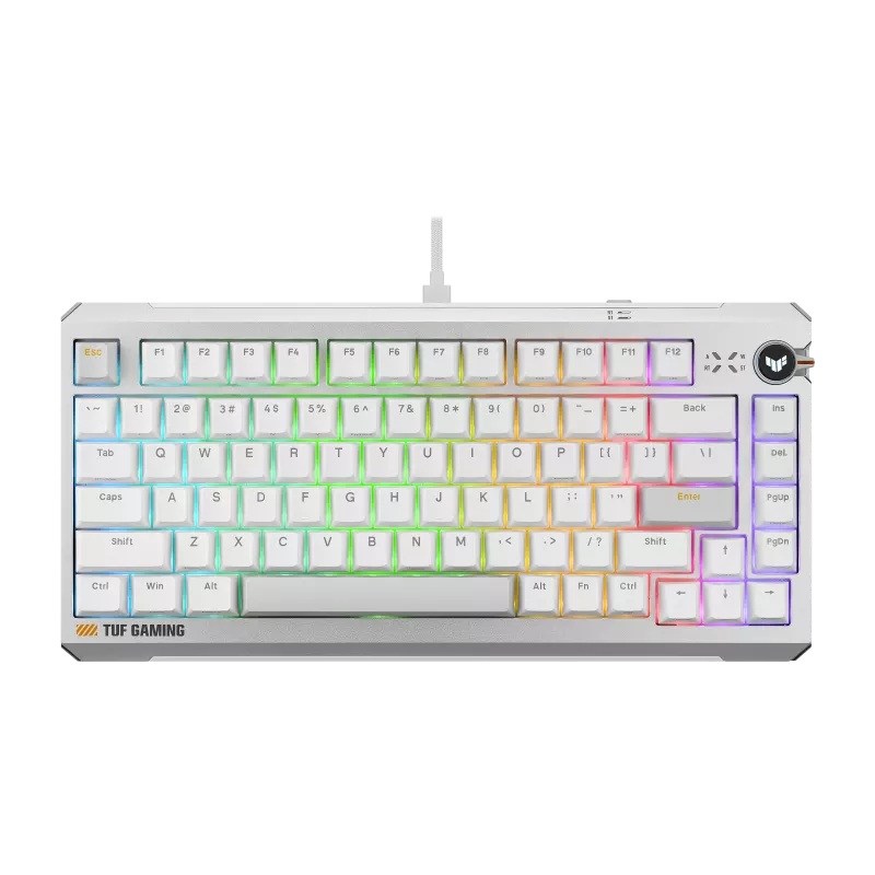 ASUS TUF Gaming K4 Magnetic White