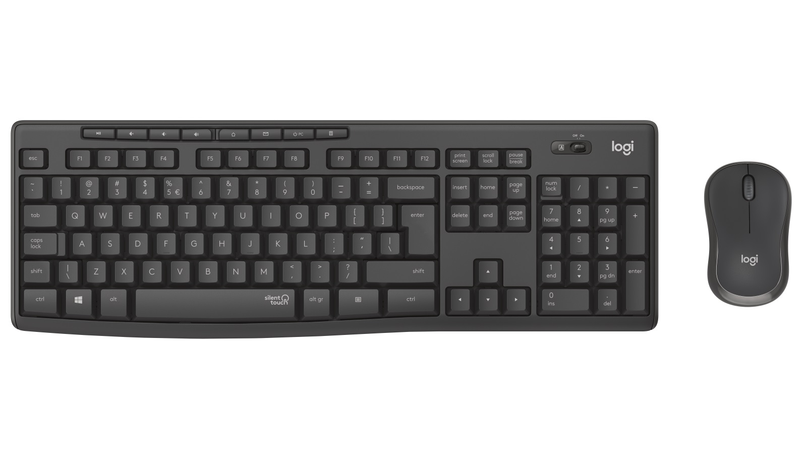 Logitech MK295 Wireless Silent Keyboard and Mouse