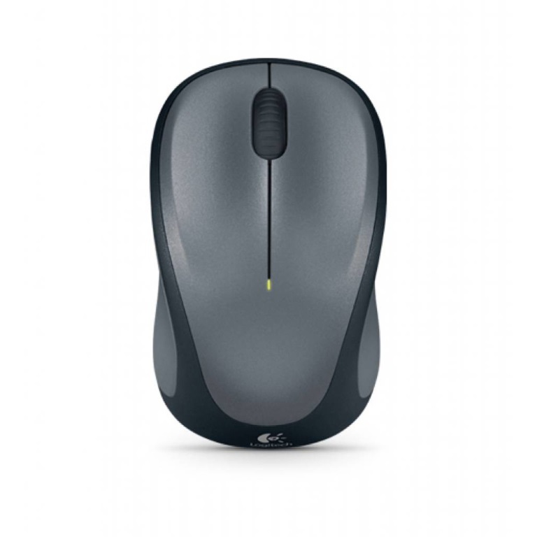 Logitech M235 Wireless Mouse Grey Contoured