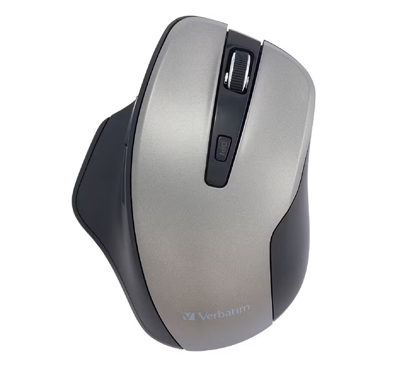 Verbatim Silent Ergonomic Wireless LED Mouse