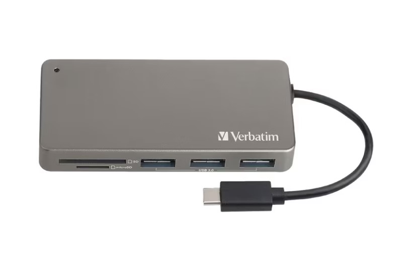 Verbatim USB-C 3.2 Gen 1 Type C Hub / SD, SDHC,