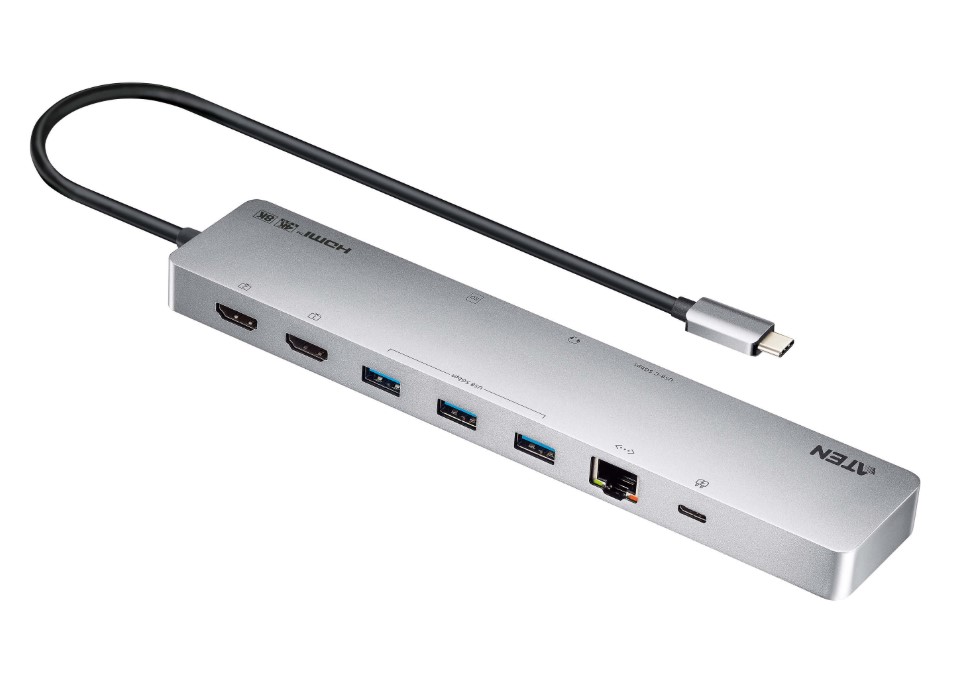 Aten 11-in-1 USB-C Multiport Dock with Power
