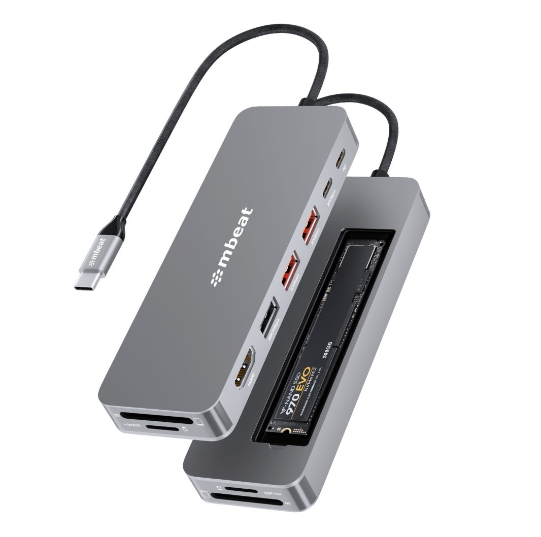 MBEAT mbeat Elite 9-in-1 USB-C Multiport Hub