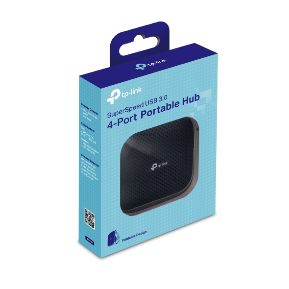 TP-LINK UH400 USB3.0 Hub 4 Ports, Portable, Up