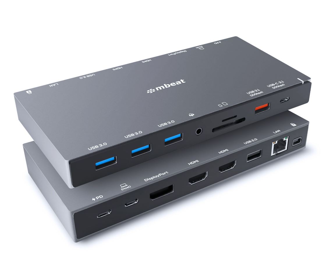 MBEAT (LS) mbeat 15-in-1 Triple Display USB-C