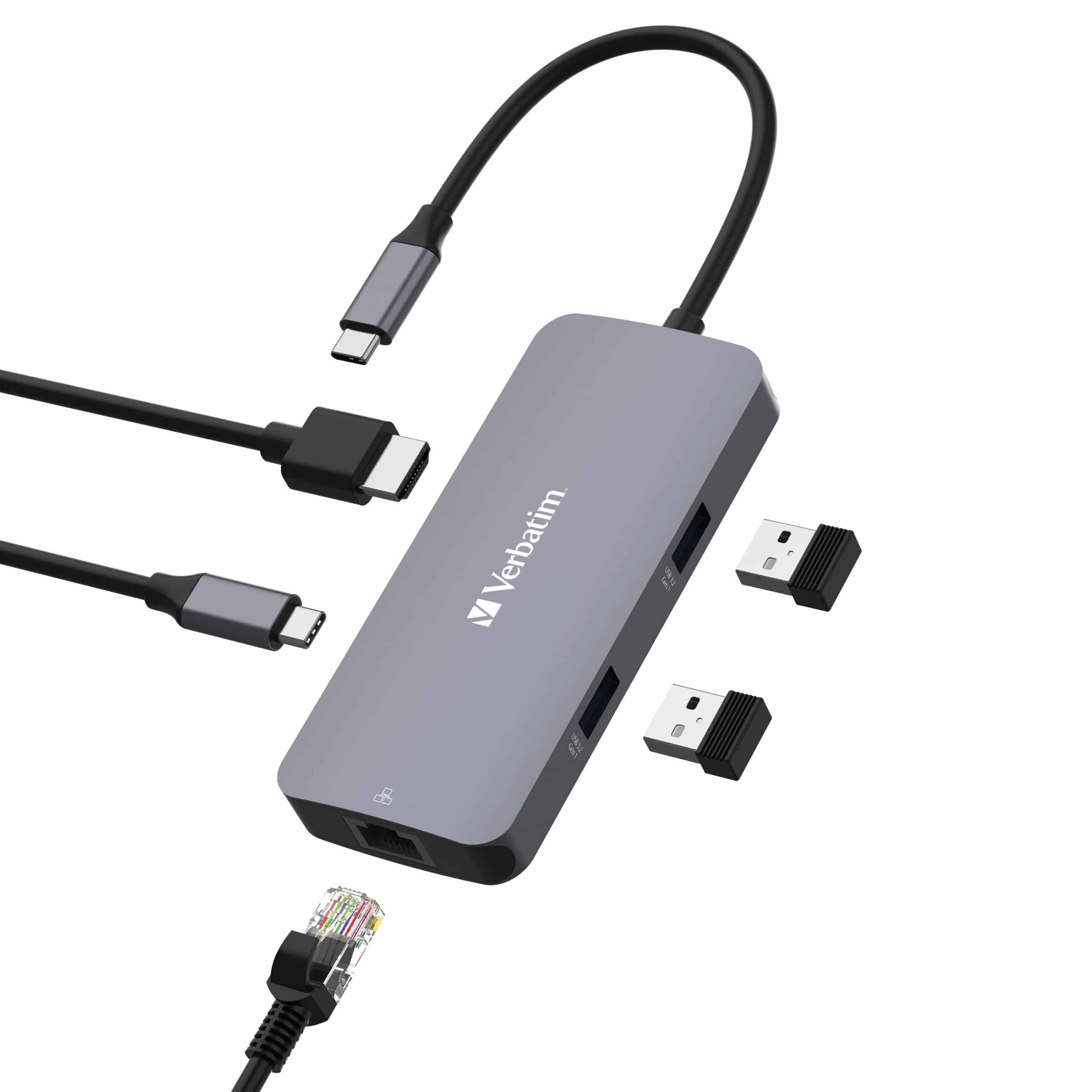 Verbatim USB-C Pro Multiport Hub 5 Port, HDMI