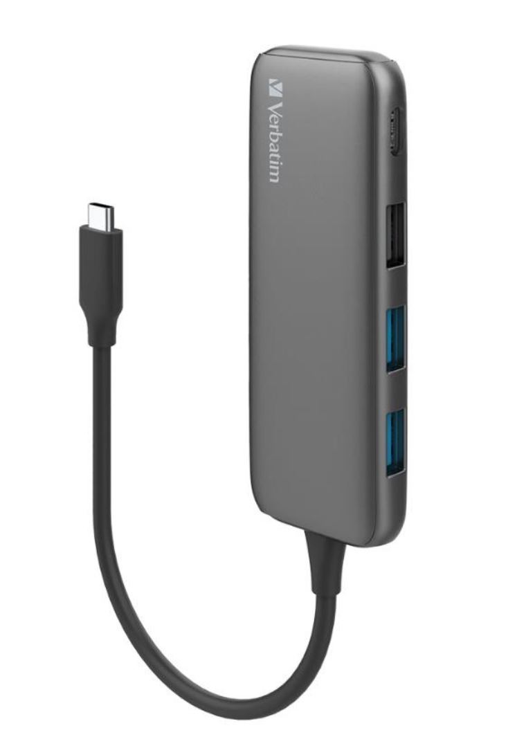 Verbatim USB-C Hub with 2 x USB-A 3.2 Gen 1
