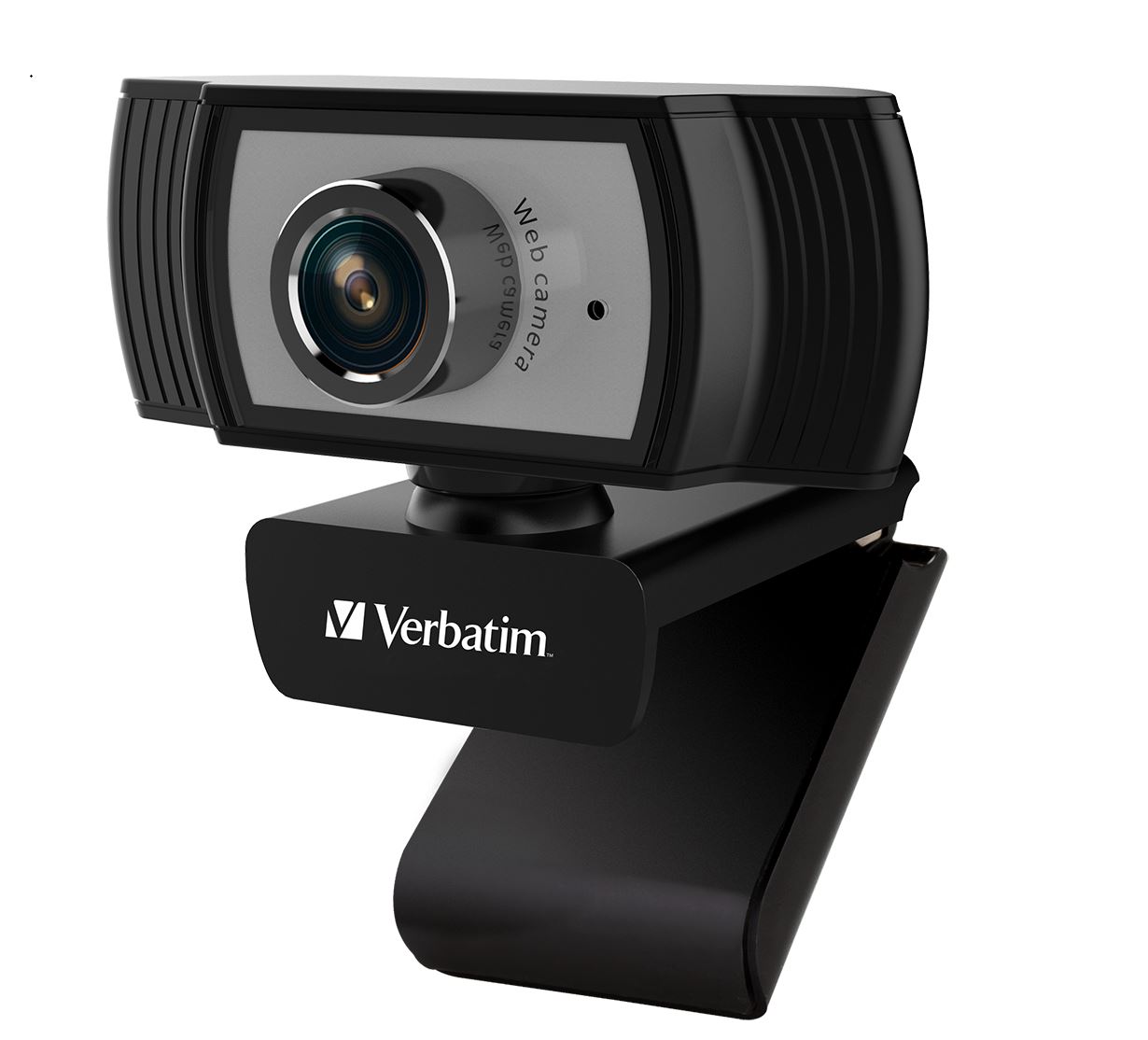 Verbatim 1080p Full HD Webcam - Black/Silver FHD