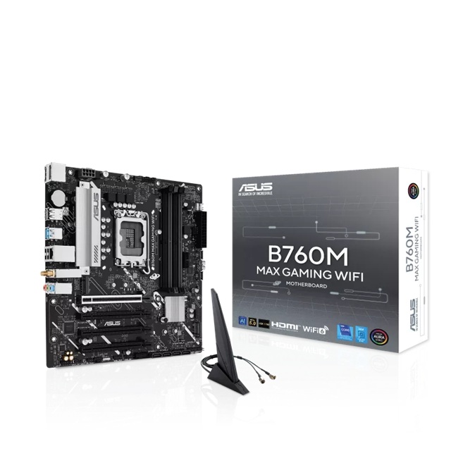 ASUS B760M MAX GAMING WIFI · LGA1700
