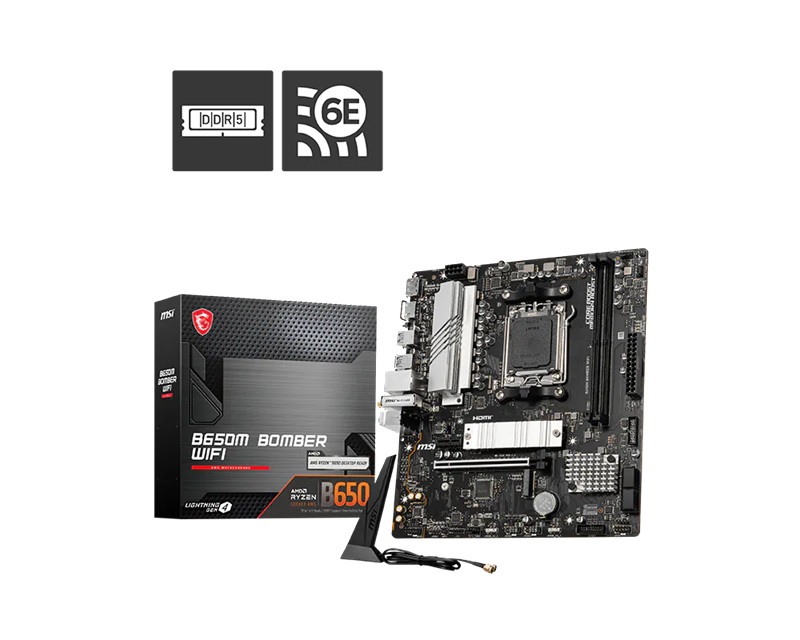 MSI B650M BOMBER WIFI · AM5