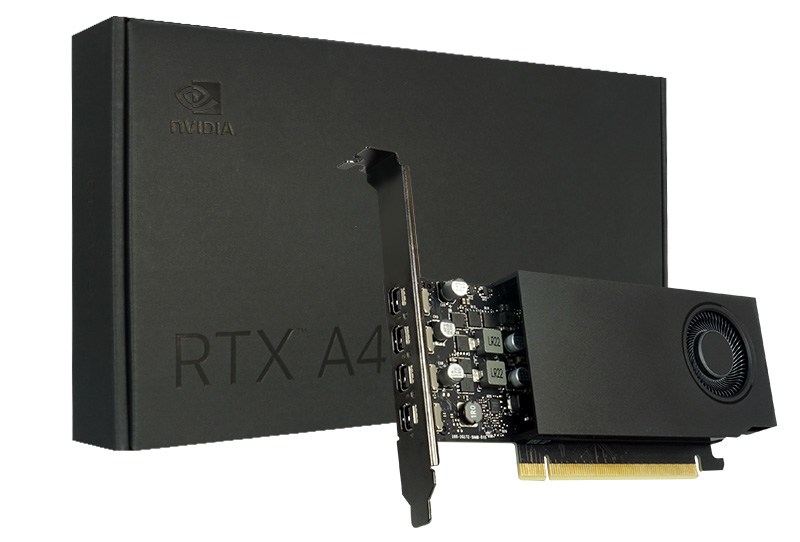 Leadtek nVidia RTX A400 4GB GDDR6 PCIe Gen 4 x8 50W (ATX Bracket) 96GB/s Memory Bandwidth