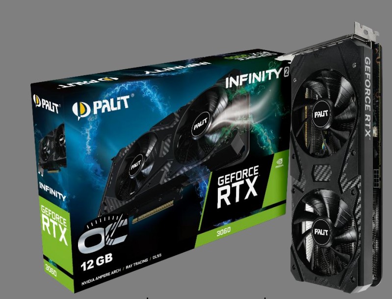 PALIT RTX3050 STORMX 6GB GDDR6 96bit DVI HDMI DP Single-Fan Option for Mini-ITX Power Stat