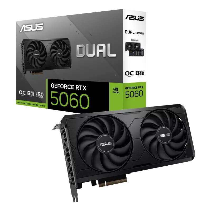 ASUS nVidia Dual GeForce RTX™ 5060 EVO OC Edition