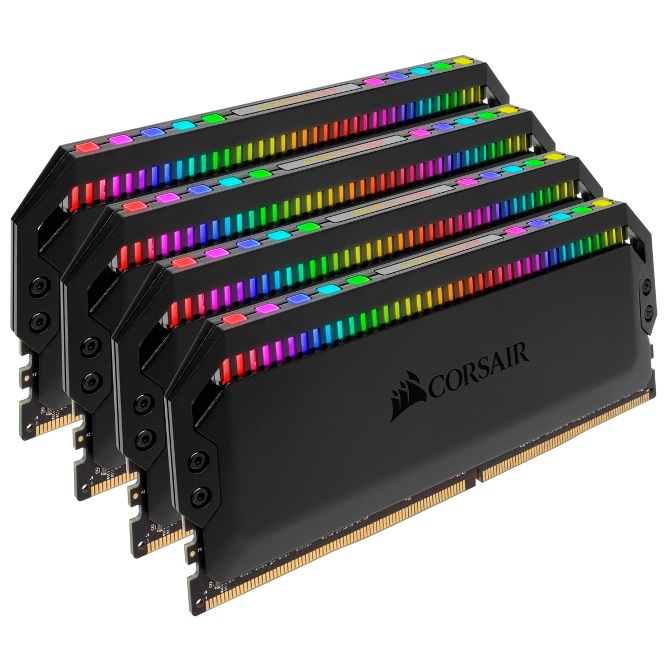 Corsair Dominator Platinum RGB 32GB (4x8GB) DDR4 3200MHz CL16 DIMM Unbuffered XMP 2.0 Base