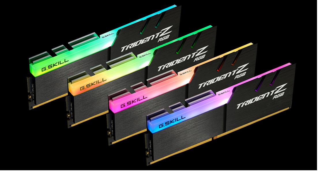 G.SKILL F4-3600C16Q-64GTZRC 64GB (4 x 16GB)/ PC4-28800 / DDR4 3600 Mhz/ Timings 16-19-19-3