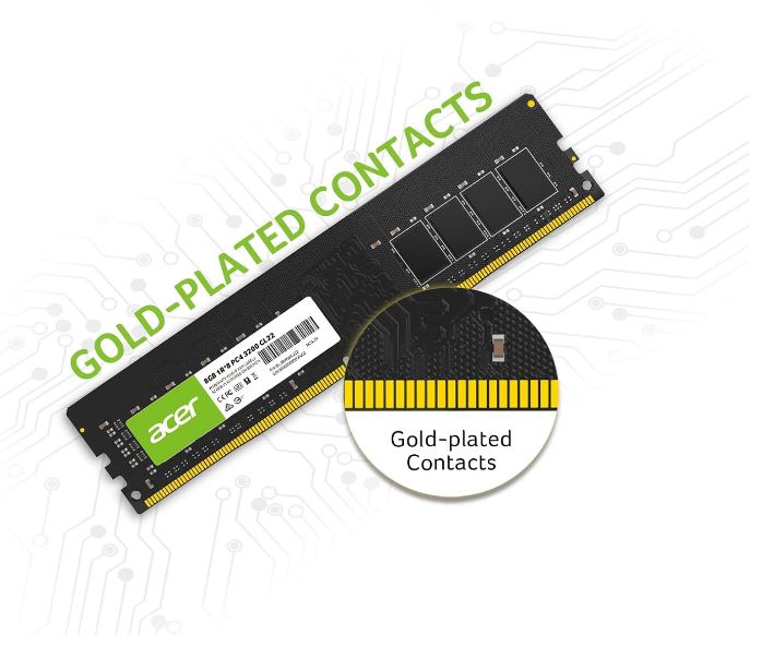 BIWIN ACER UD100 8GB 3200mhx range of desktop DRAM modules frequencies up to 3200 MHz