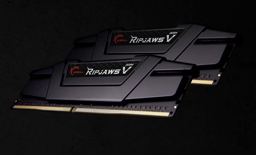 G.SKILL F4-2666C19D-64GVK 64GB (2 x 32GB)/ PC4-21300 / DDR4 2666 Mhz/ Timings 19-19-19-43/