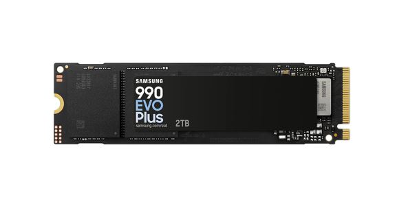 Samsung 990 EVO Plus 2TB PCIe Gen5 NVMe SSD 7250MB/s 6300MB/s R/W 1000K/1350K IOPS 1200TBW