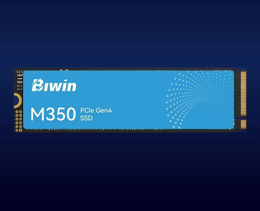 BIWIN M350-500G SSD M.2 NVMe PCIe4.0 Read speed 6000 MB/s Write speed 5000 MB/s BM350NN500