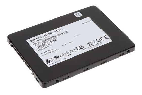 Crucial Micron 5400 PRO 480GB 2.5' SATA Enterprise SSD 540R/520W MB/s 95K/37K IOPS 876TBW