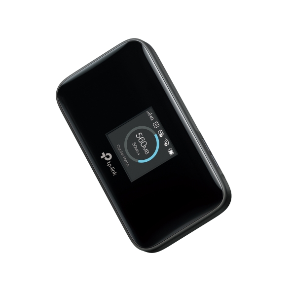 TP-Link M7750 600 Mbps LTE-Advanced Mobile Wi-Fi Supported with up to 600 Mbps download an